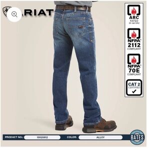 ARIAT FR CAT 2 2112 RELAXED BOOT SZ 36x34